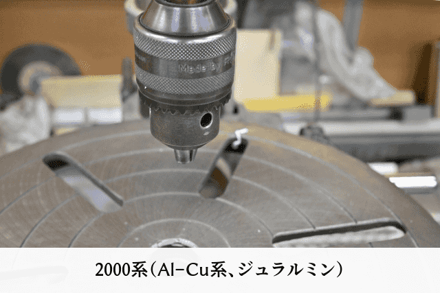 2000系（Al-Cu系、ジュラルミン）
