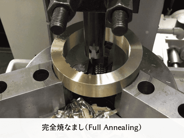 完全焼なまし（Full Annealing）