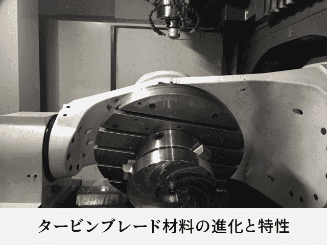 タービンブレード材料の進化と特性