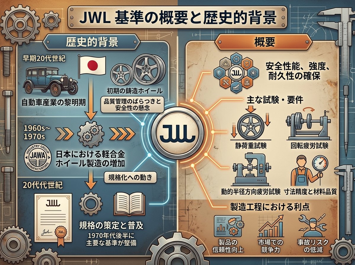 JWL基準の概要と歴史的背景