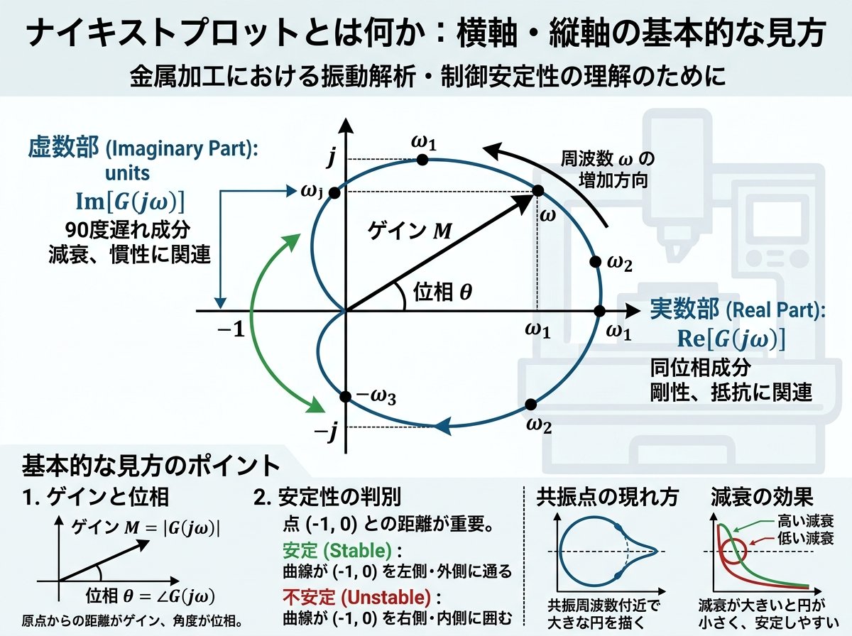 ナイキストプロットとは何か：横軸・縦軸の基本的な見方