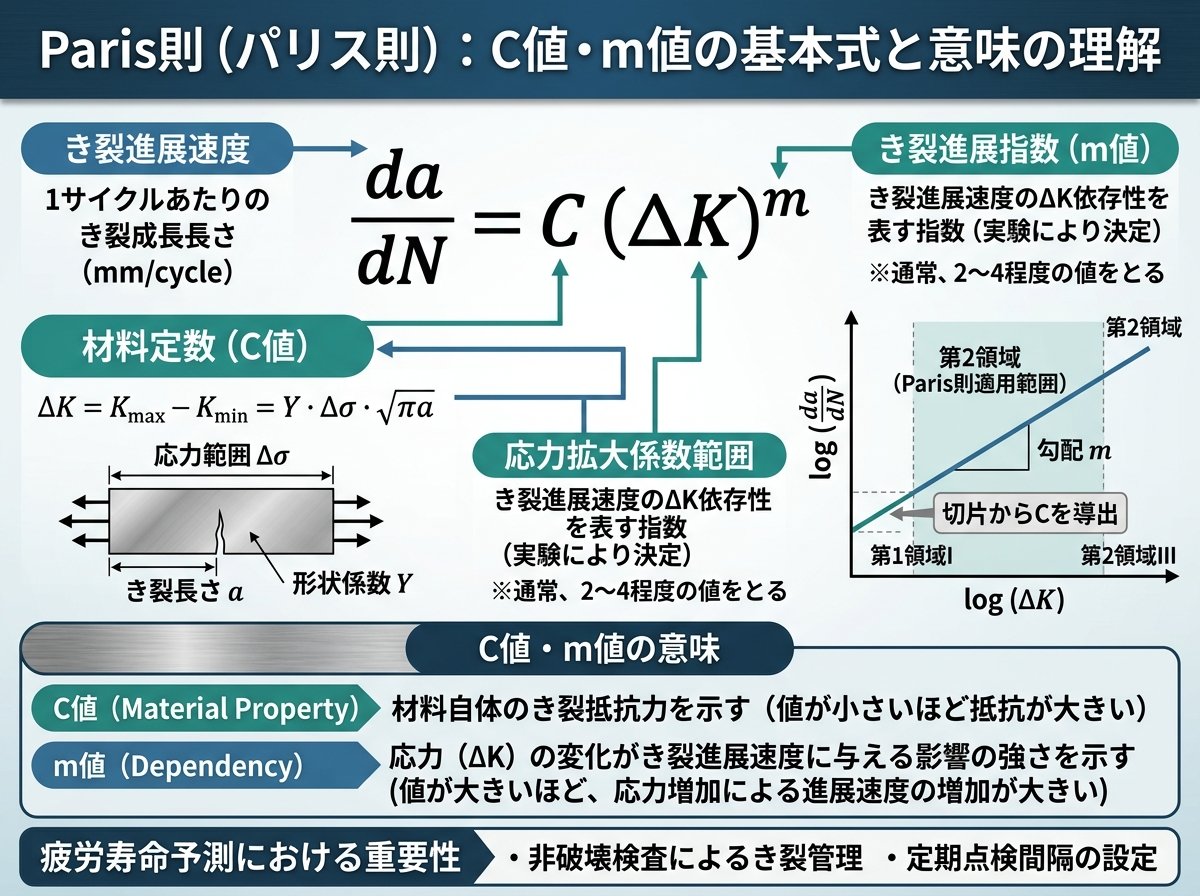 paris則 c値 m値 基本式と意味の理解