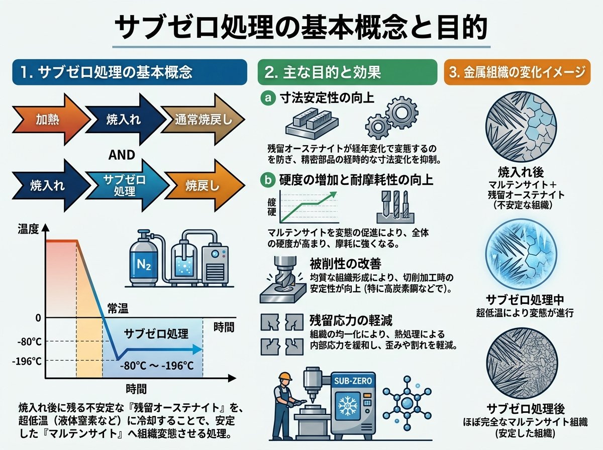 サブゼロ処理の基本概念と目的