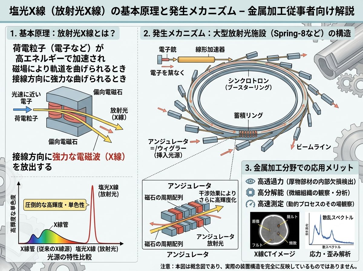 塩光X線とは基本原理と発生メカニズム