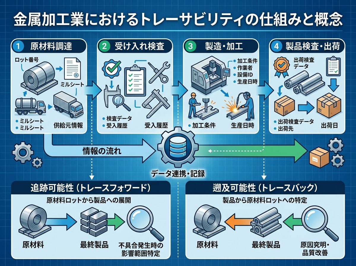 トレーサビリティの意味と基本概念