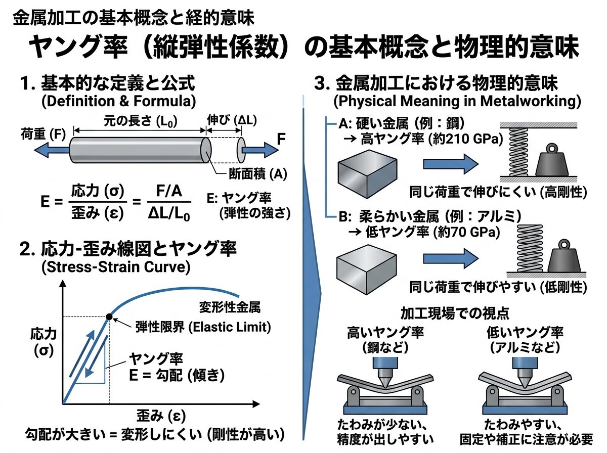 ヤング率の基本概念と物理的意味