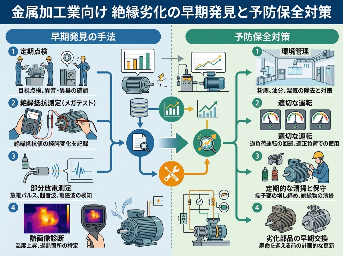 絶縁劣化の早期発見と予防保全対策